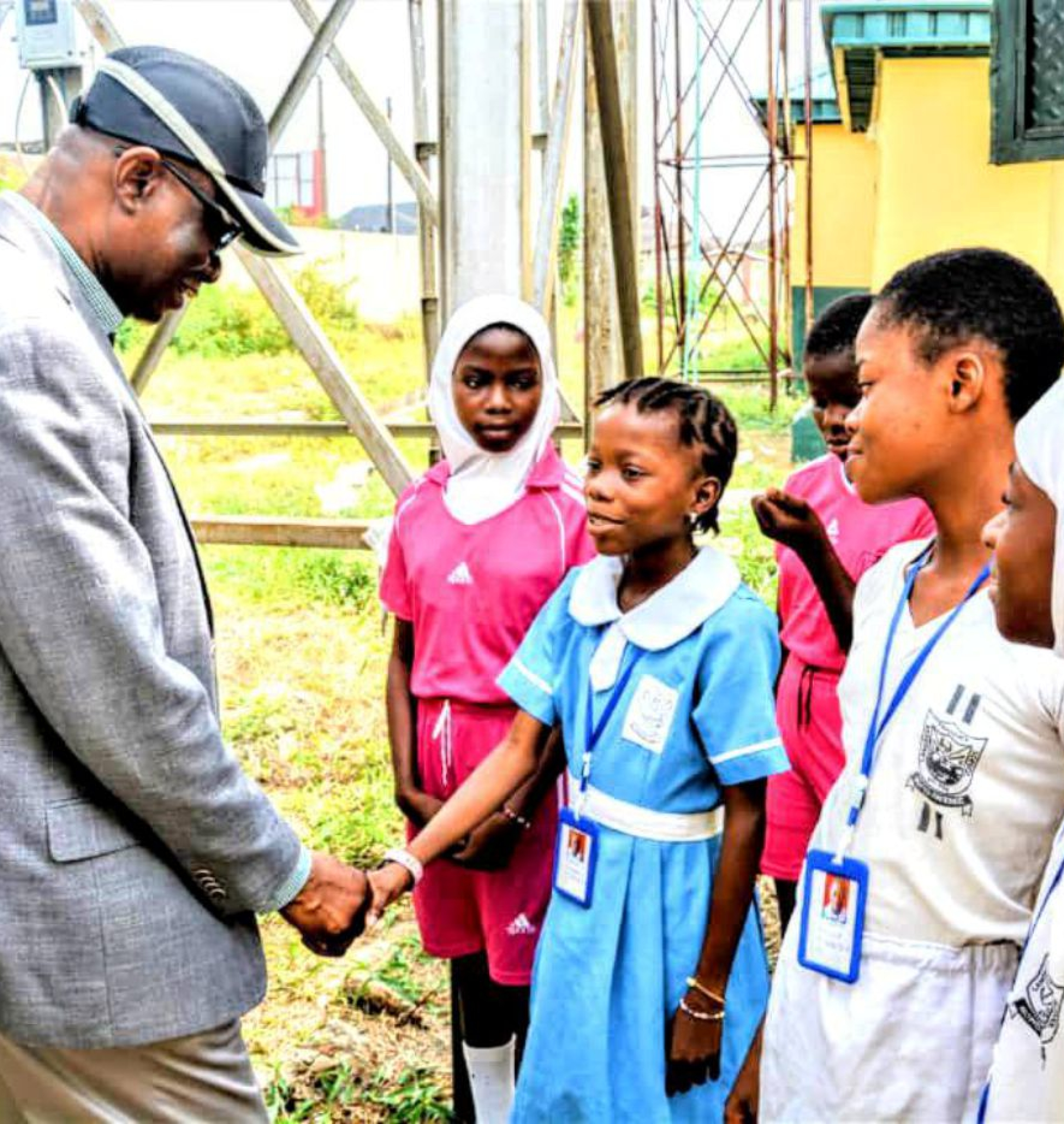 LASUBEB Chairman Inspects Langbasa Nursery and Primary School.